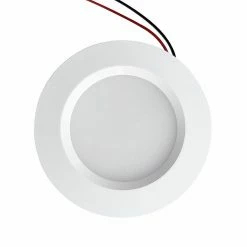 Meilleure affaire 🔔 LeClubLED Spot LED Encastrable Compact 55mm Blanc 3W DC12V Équivalent 25W - Blanc du Jour 6000K 😀