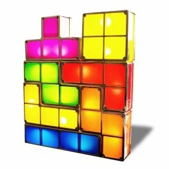 Budget 😀 Totalcadeau Lampe Tetris à empiler veilleuse blocs tetris lumineux 🛒 -Atmosphera Soldes 0701233885807 3