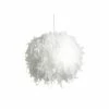 Bon marché 😉 Paris prix PLUME Suspension - Armature : Ø26 cm - Avec plume environ Ø36 cm - Blanche - E14 40W non fournie 😉 -Atmosphera Soldes 3248116270031 1