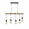 Grosses soldes 🌟 Paris prix DETROIT Suspension industrielle 5 tetes en bois - 7 x 90 x H150 - Noir - Ampoules décoratives E27 40W fournies 💯 2 Grosses soldes 🌟 Paris prix DETROIT Suspension industrielle 5 tetes en bois - 7 x 90 x H150 - Noir - Ampoules décoratives E27 40W fournies 💯 -Atmosphera Soldes 3248116415821 1