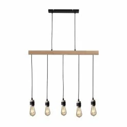 Grosses soldes 🌟 Paris prix DETROIT Suspension industrielle 5 tetes en bois - 7 x 90 x H150 - Noir - Ampoules décoratives E27 40W fournies 💯 8 Grosses soldes 🌟 Paris prix DETROIT Suspension industrielle 5 tetes en bois - 7 x 90 x H150 - Noir - Ampoules décoratives E27 40W fournies 💯 -Atmosphera Soldes 3248116415821 3