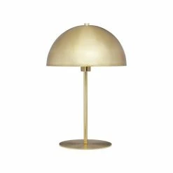 Promo 🧨 Paris prix INTERNATIONAL DESIGN Lampe champignon en métal - 25x25x33 cm - Doré 😍