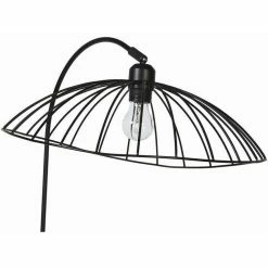 Bon marché ⭐ Paris prix INTERNATIONAL DESIGN Lampadaire étoile en metal noir et abat jour armaturee ❤️ -Atmosphera Soldes 3248116422300 5