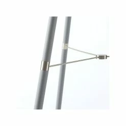 Meilleur prix ❤️ Paris prix INTERNATIONAL DESIGN Lampadaire miller - Abat jour tissu pietement métal gris 🥰 -Atmosphera Soldes 3248116427183 3