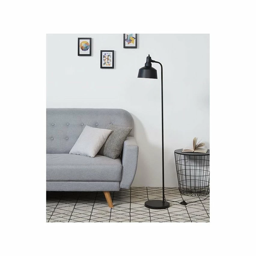 Acheter 😀 Paris prix Lampadaire - Lucas - Métal - Asymétrique - 20 x 20 x 153 cm - Industriel - Noir ❤️ 5 Acheter 😀 Paris prix Lampadaire - Lucas - Métal - Asymétrique - 20 x 20 x 153 cm - Industriel - Noir ❤️ – Image 3