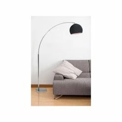 Top 10 🛒 Paris prix DESI Lampadaire arceau noir - H 166 cm - Contemporain 👍 -Atmosphera Soldes 3248116499302 3