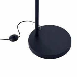 Meilleure vente 👍 Paris prix DAISY Lampadaire Arc - Métal Noir - Réflecteur Acrylique Blanc - L 30 x P 110 x H 170 🥰 -Atmosphera Soldes 3248116516030 5