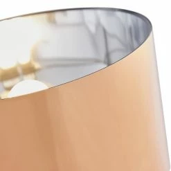 Vente flash 🧨 Paris prix Lampadaire Trépied Métal Noir - Abat jour Cuivre et Chromé - D 34 x H 140 cm ⭐ -Atmosphera Soldes 3248116521782 4