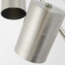 Le moins cher ⌛ Paris prix Lampadaire Design "Niontra" 160cm Argent 🌟 -Atmosphera Soldes 3327480054444 4