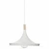 Vente flash 🔔 Atmosphera Suspension blanche bois métal Ø32cm 🎁 -Atmosphera Soldes 3482731267810 1
