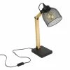 Les meilleures critiques de ⭐ The Home Deco Factory Lampe à poser grille en métal noir et bois 🌟 -Atmosphera Soldes 3482731298906 1