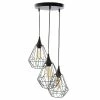 Offres ⭐ Atmosphera Suspension métal filaire 3 lampes 🧨 -Atmosphera Soldes 3482731309640 1