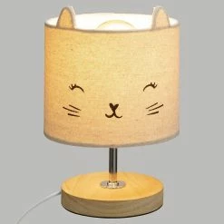Le moins cher 🧨 Atmosphera Lampe abat-jour chat ❤️ -Atmosphera Soldes 3482731360450 3