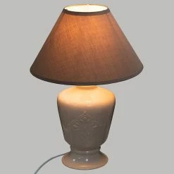 Top 10 🤩 Atmosphera Lampe céramique Fango taupe H40 🌟 -Atmosphera Soldes 3482731364205 4
