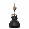 Vente flash ❤️ Atmosphera Suspension métal Silas noir D23 🎁 -Atmosphera Soldes 3482731466848 1