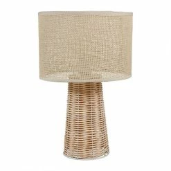 Sortie ❤️ Ostaria Lampe bambou Dana naturel ⭐