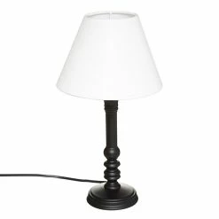 Vente flash 🔥 Atmosphera Lampe à poser Leo noir 🎁