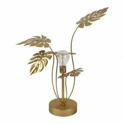 Top 10 😍 Ostaria Lampe feuilles métal doré LED 🧨