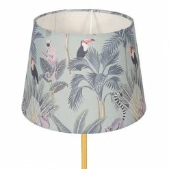 Budget ✨ Ostaria Lampe métal Luxuriance pied doré 👍 -Atmosphera Soldes 3482731475628 2