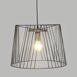 Grosses soldes 😉 Atmosphera Suspension métal Joe noir D44 🔥 -Atmosphera Soldes 3482731496579 3