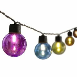 Nouveau 🔥 Cémonjardin Guirlande lumineuse solaire 40 ampoules de couleurs ⌛