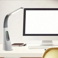 Coupon 😍 Livoo Lampe de bureau LED design avec ventilateur sans pale intégré 🔔 -Atmosphera Soldes 3523930089534 3