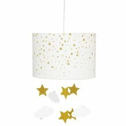 Bon marché 🌟 Suspension Nuages blanc et ocre Atmosphera - Blanc ⭐
