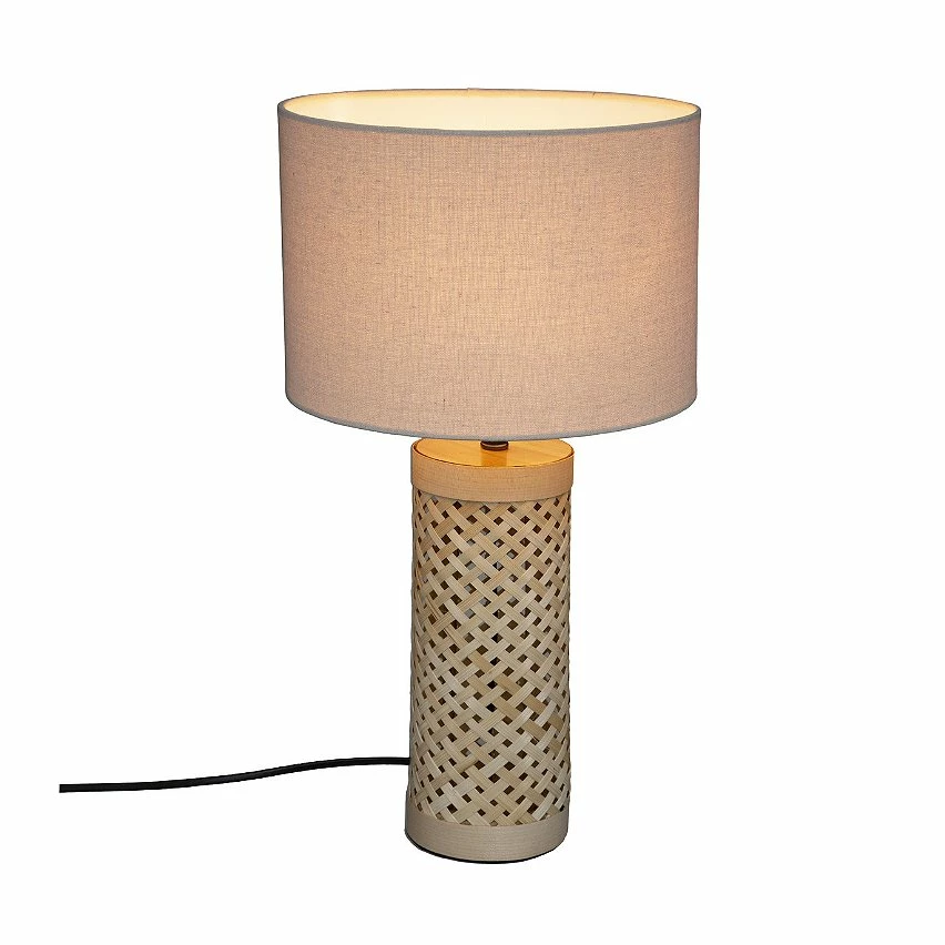 Vente flash đ Atmosphera Lampe Ă poser en Bambou D 26 x H 47 cm â 4 Vente flash đ Atmosphera Lampe Ă poser en Bambou D 26 x H 47 cm â â Image 2