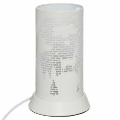 Le moins cher ⌛ Atmosphera Lampe à Poser pour Enfant "Décor" 20cm Blanc ✨