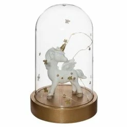 Sortie 🔔 Atmosphera Lampe à Poser Enfant "Licorne" 18cm Multicolore 😀