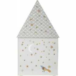 Grosses soldes 🛒 Atmosphera Lampe à Poser Enfant "Maison" 21cm Gris 🔔 -Atmosphera Soldes 3560233814616 5