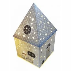 Grosses soldes 🛒 Atmosphera Lampe à Poser Enfant "Maison" 21cm Gris 🔔 -Atmosphera Soldes 3560233814616 6