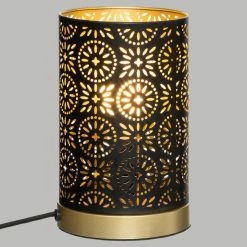 Remise ⭐ Atmosphera Lampe à Poser Design "Gypsy" 21cm Noir 😉 -Atmosphera Soldes 3560233816825 3
