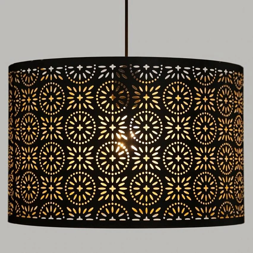 Meilleure vente ✨ Suspension noir Gypsy métal ajouré D33 Atmosphera - Noir 💯 4 Meilleure vente ✨ Suspension noir Gypsy métal ajouré D33 Atmosphera - Noir 💯 – Image 2