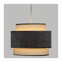 Sortie 😍 Atmosphera Luminaire Suspension en Velours Rouge D 38 cm 😀 -Atmosphera Soldes 3560233816979 2