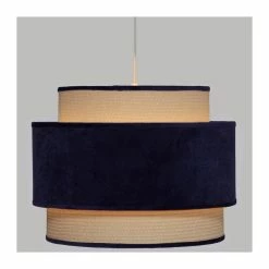 Sortie 😍 Atmosphera Luminaire Suspension en Velours Rouge D 38 cm 😀 -Atmosphera Soldes 3560233816993 2