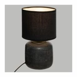 Remise ✔️ Atmosphera Lampe à Poser Déco "Salta" 26cm Gris 🔔 -Atmosphera Soldes 3560233817150 2