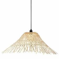 Meilleure vente ❤️ Suspension bambou D76 Moxa Atmosphera turel clair 😉
