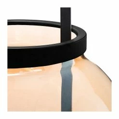 Acheter 🧨 Atmosphera Lampe d' Ambiance à LED en Verre Ambré D 19 cm ❤️ -Atmosphera Soldes 3560233818126 3