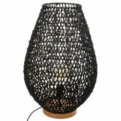 Le moins cher ✨ Atmosphera Lampe à Poser Design "Etel" 55cm Noir ❤️