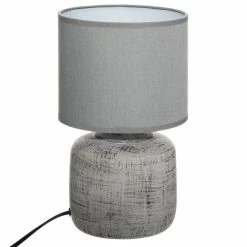 Remise ✔️ Atmosphera Lampe à Poser Déco "Salta" 26cm Gris 🔔 -Atmosphera Soldes 3560233839954 1
