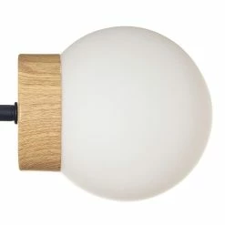 Meilleur prix 👏 Atmosphera Lampadaire Bleu navy 3 Boules Blanches en verre H 161 cm ❤️ -Atmosphera Soldes 3560237548227 5