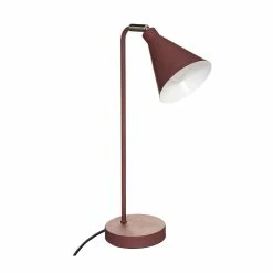 Vente flash 😍 Atmosphera Lampe à poser en Métal Prune H 45.5 cm 🧨 -Atmosphera Soldes 3560237548265 1
