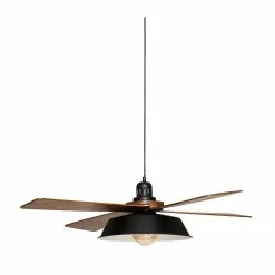 Top 10 😍 Atmosphera Luminaire Suspension en Métal Noir et Bois D 94 cm 🛒