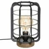 Coupon 💯 Lampe métal et bois H28 Berry Atmosphera - Gris 💯