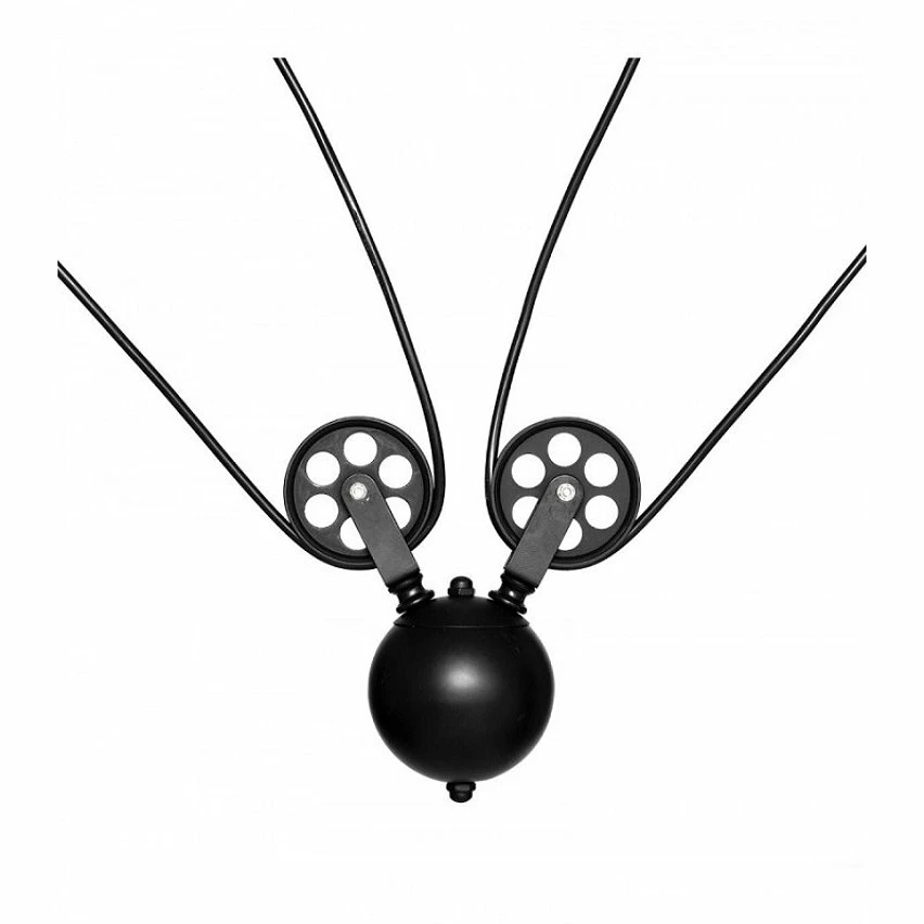 Nouveau 🔔 Suspension double métal L120 Ezio noir Atmosphera - Noir 🔔 6 Nouveau 🔔 Suspension double métal L120 Ezio noir Atmosphera - Noir 🔔 – Image 4