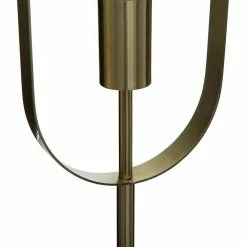 Budget 😉 Lampadaire métal doré Edi H155 Atmosphera - Or 🔔 -Atmosphera Soldes 3560237548760 3