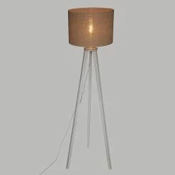De gros ✨ Lampadaire trépied Elva H143 Atmosphera - Lin 👍 -Atmosphera Soldes 3560237586137 4