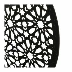 Le moins cher 😍 Atmosphera Lampe à poser ronde en Métal Noir D 22 cm 👍 -Atmosphera Soldes 3560237586168 3