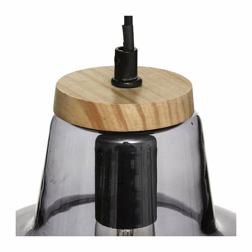 Budget 🤩 Atmosphera Luminaire Suspension en Verre Fumé D 23 cm 💯 5 Budget 🤩 Atmosphera Luminaire Suspension en Verre Fumé D 23 cm 💯 – Image 3